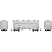 Athearn 81056 HO Scale ACF 2970 2 Bay Covered Hopper ACF Leasing ACFX 44507