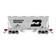 Athearn 81062 HO Scale ACF 2970 2 Bay Covered Hopper Burlington Northern BN 435534