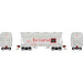 Athearn 81062 HO Scale ACF 2970 2 Bay Covered Hopper Burlington CB&Q 183947