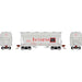 Athearn 81063 HO Scale ACF 2970 2 Bay Covered Hopper Burlington CB&Q 183954