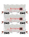 Athearn 81064 HO Scale ACF 2970 2 Bay Covered Hopper Burlington CB&Q 3 Pack