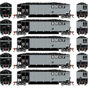 Athearn 81597 HO Scale BethGon Coalporter BNSF 5 Pack #3
