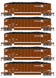 Athearn 81600 HO Scale BethGon Coalporter Conrail CR 5 Pack #3