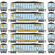 Athearn 81601 HO Scale BethGon Coalporter CSX 5 Pack #1