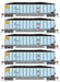 Athearn 81604 HO Scale BethGon Coalporter Union Pacific UP 5 Pack #1