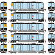 Athearn 81606 HO Scale BethGon Coalporter Union Pacific UP 5 Pack #3