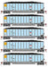 Athearn 81606 HO Scale BethGon Coalporter Union Pacific UP 5 Pack #3