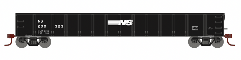Athearn 8187 HO Scale 52' Mill Gondola Norfolk Southern NS 200323