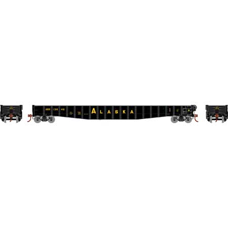 Athearn 82966 HO Scale 65' Mill Gondola Alaska Railroad ARR 13846