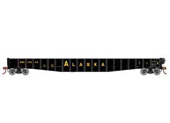 Athearn 82966 HO Scale 65' Mill Gondola Alaska Railroad ARR 13846