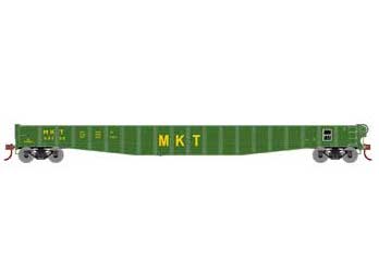 Athearn 82972 HO Scale 65' Mill Gondola Missouri-Kansas-Texas MKT 43720