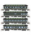 Athearn 84842 HO Scale Overland Passenger Car 4 Pack Union Pacific UP