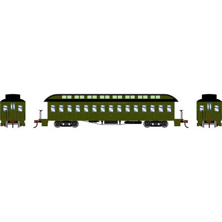 Athearn 84856 HO Scale Overland Passenger Car Coach Great Northern GN 375