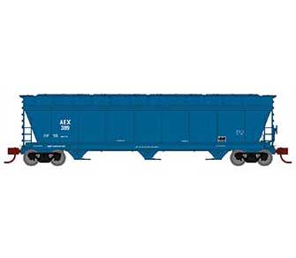 Athearn 8488 N Scale ACF 46003 Bay Covered Hopper Ex-GTW AEX 389