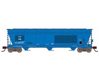 Athearn 8489 N Scale ACF 46003 Bay Covered Hopper Ex-GTW AEX 395
