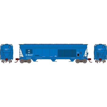 Athearn 8490 N Scale ACF 46003 Bay Covered Hopper Ex-GTW AEX 410