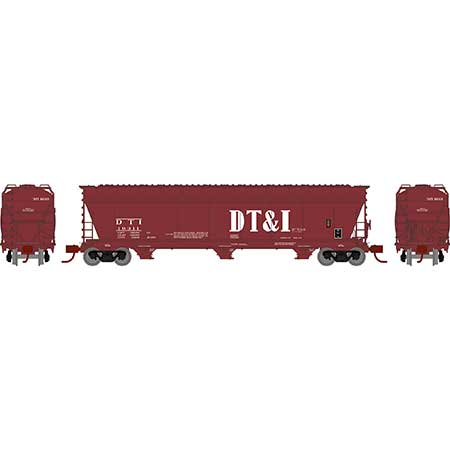Athearn 8494 N Scale ACF 46003 Bay Covered Hopper Detroit Toledo & Ironton DT&I 10311