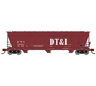 Athearn 8494 N Scale ACF 46003 Bay Covered Hopper Detroit Toledo & Ironton DT&I 10311