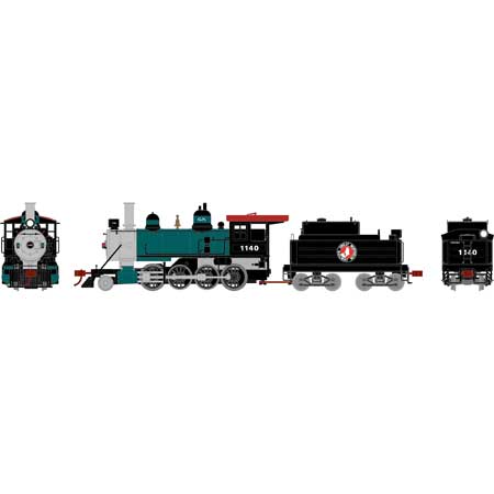 Athearn 85009 HO Scale 2-8-0 Steam Loco Great Northern GN 1140 DCC Sound