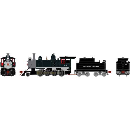 Athearn 85015 HO Scale 2-8-0 Steam Loco Virginia & Truckee V&T 29 DCC & Sound
