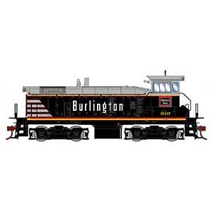 Athearn 86745 HO Scale EMD SW1000 CB&Q 9317