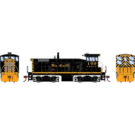 Athearn 86844 HO Scale EMD SW1000 Rio Grande D&RGW 149 DCC Sound