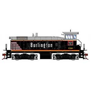 Athearn 86846 HO Scale EMD SW1000 Chicago Burlington & Quincy CB&Q 9320 DCC Sound