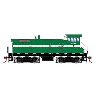 Athearn 86849 HO Scale EMD SW1000 S&S Shortline Leasing SSRX 8 DCC Sound