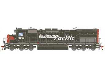 Athearn 86872 HO Scale EMD SD45T-2 Southern Pacific SP 9335 Speed Lettering