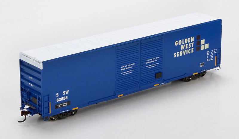 Athearn 87179 HO Scale FMC 60' Hi-Cube Boxcar Cotton Belt Ex GWS SSW 62688 - USED