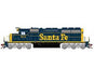 Athearn 87225 HO Scale RTR EMD SD40 Santa Fe ATSF 5014