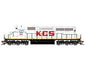 Athearn 87227 HO Scale RTR EMD SD40 Kansas City Southern KCS 631