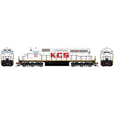 Athearn 87228 HO Scale RTR EMD SD40 Kansas City Southern KCS 636
