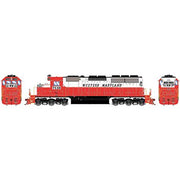 Athearn 87329 HO Scale RTR EMD SD40 Western Maryland WM 7446 DCC Sound