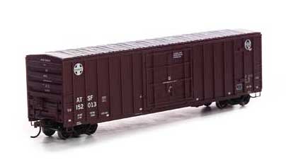 Athearn 87456 HO Scale 50' Superior Plug Door Boxcar Santa Fe Q ATSF 152013