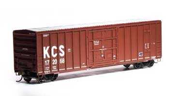 Athearn 87462 HO Scale 50' Superior Plug Door Boxcar Kansas City Southern KCS 172068
