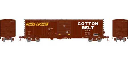 Athearn 89333 HO Scale 50' Combo Door Boxcar Cotton Belt SSW 20382