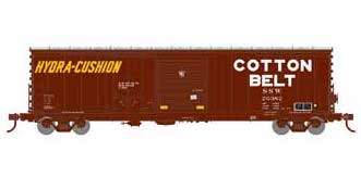 Athearn 89333 HO Scale 50' Combo Door Boxcar Cotton Belt SSW 20382