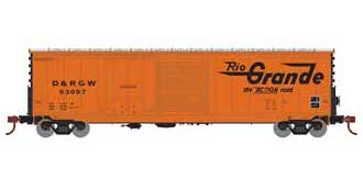 Athearn 89334 HO Scale 50' Combo Door Boxcar D&RGW 63097