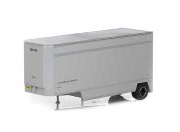 Athearn 90202 HO Scale 28' Drop Sill Parcel Trailer UPS No Shield 284499