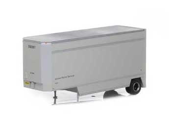 Athearn 90203 HO Scale 28' Drop Sill Parcel Trailer UPS No Shield 292267