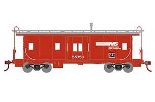 Athearn 90322 HO Scale Bay Window Caboose Norfolk Southern NS 557511