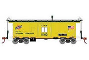 Athearn 90324 HO Scale Bay Window Caboose Chicago & NorthWestern CNW 11160