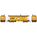 Athearn 90329 HO Scale Bay Window Caboose Nacionales de Mexico NdeM 123021