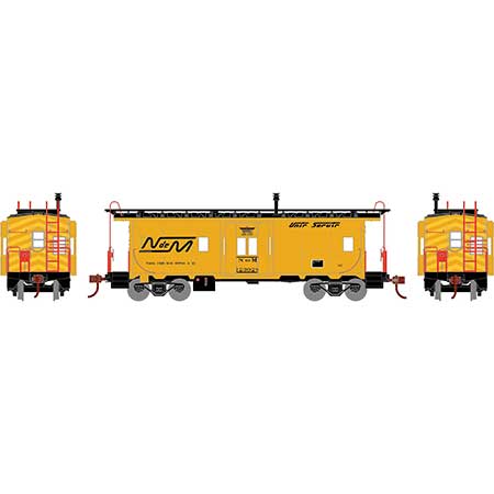 Athearn 90330 HO Scale Bay Window Caboose Nacionales de Mexico NdeM 123028