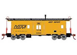 Athearn 90330 HO Scale Bay Window Caboose Nacionales de Mexico NdeM 123028