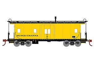 Athearn 90338 HO Scale Bay Window Caboose Susquehanna NYS&W 0124