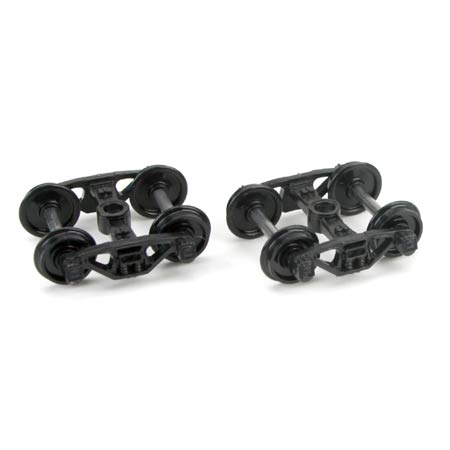 Athearn 90400 HO Scale Bettendorf Trucks with 33" Plastic Wheels (1 Pair)