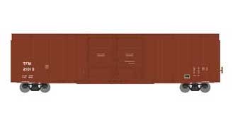 Athearn 90530 HO Scale 60' Hi-Cube Boxcar Double Door Boxcar TFM 21010