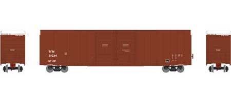 Athearn 90532 HO Scale 60' Hi-Cube Boxcar Double Door Boxcar TFM 21034